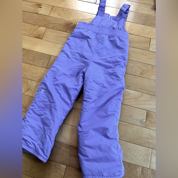 Girls purple champion snow pants - Picture 6 of 7